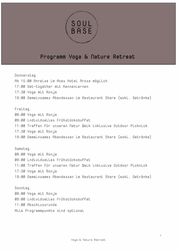 Yoga & Nature Retreat 10.-13.09.2026 – Bild 2